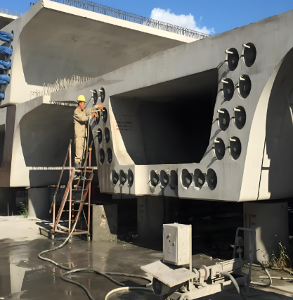 灵石压浆料施工流程及注意事项